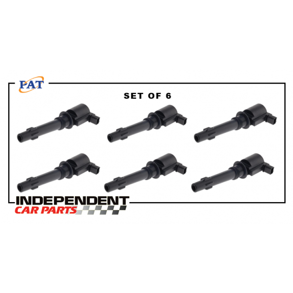 SET OF 6 IGNITION COILS to suit Ford BA/BF/FG/XR6 FPV F6/F6X